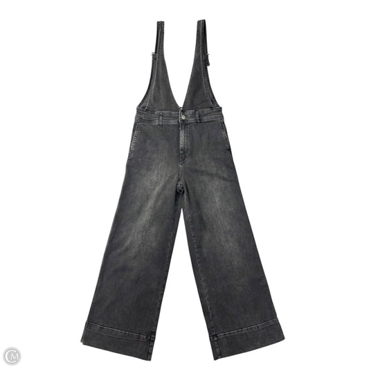 Overalls By Free People In Black Denim, Size: 8