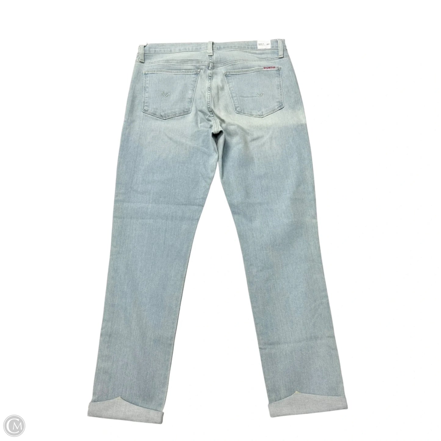 Jeans Straight By Hudson In Blue Denim, Size: 4