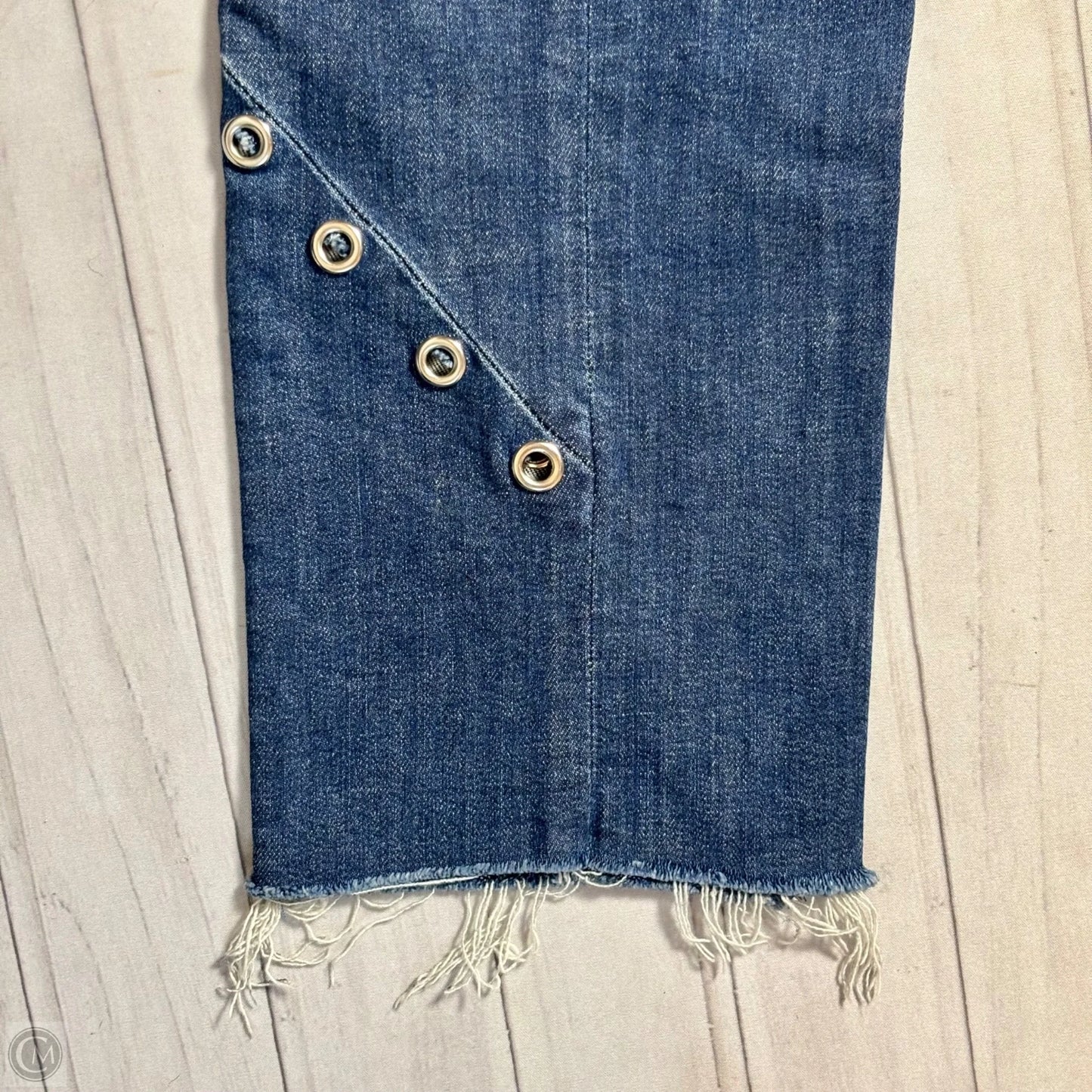 Jeans Straight By 7 For All Mankind In Blue Denim, Size: 6