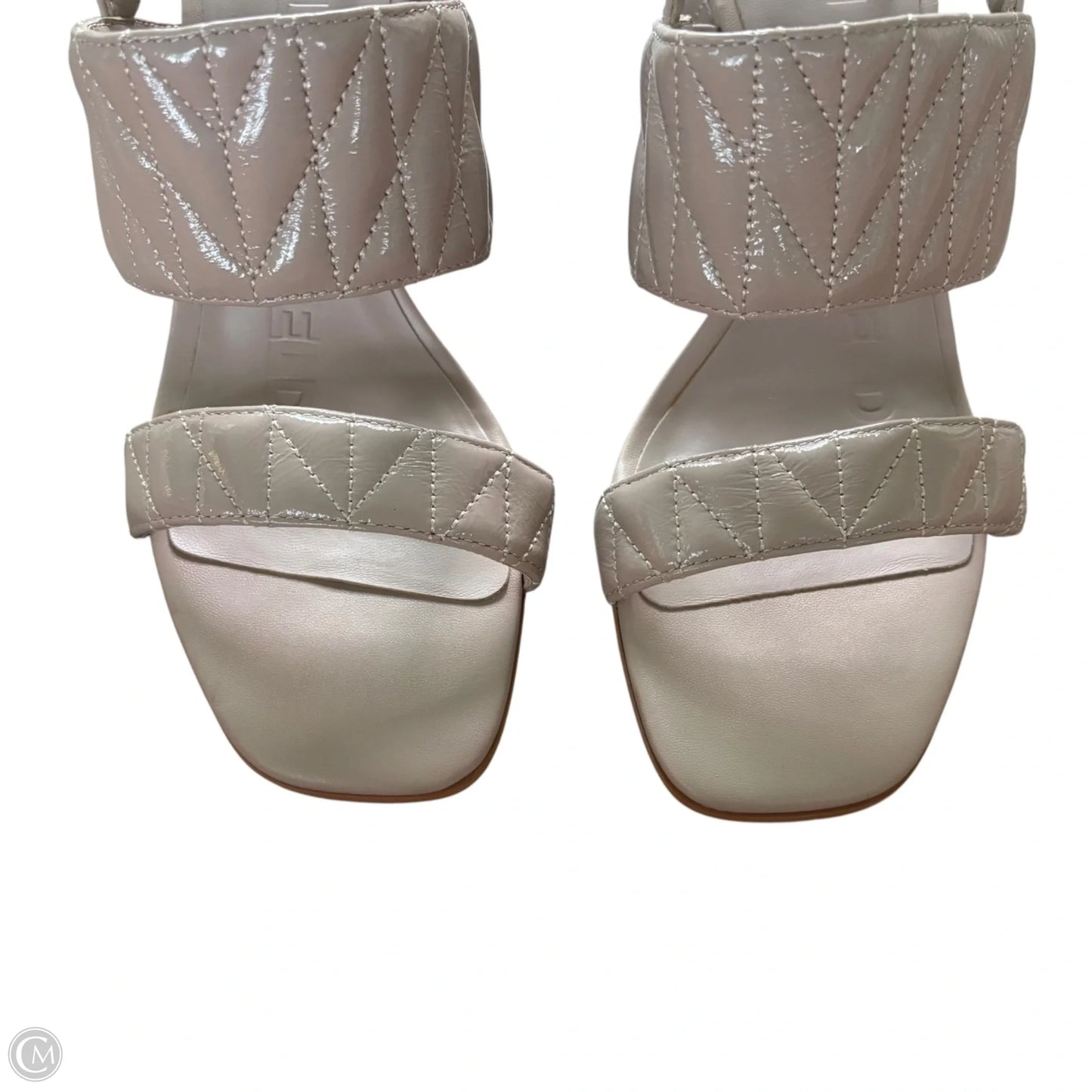 Shoes Designer By Karl Lagerfeld In Beige, Size: 7