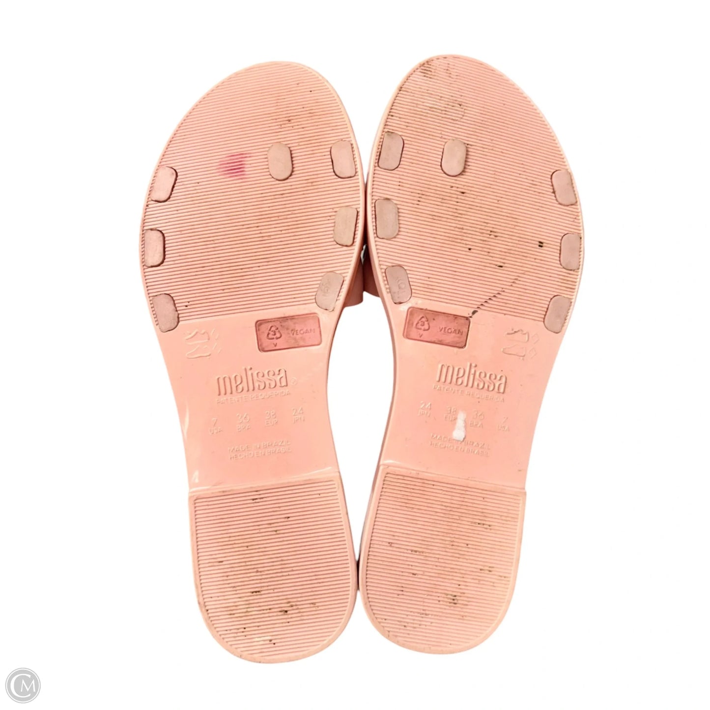 Sandals Flats By Melissa In Pink, Size: 7