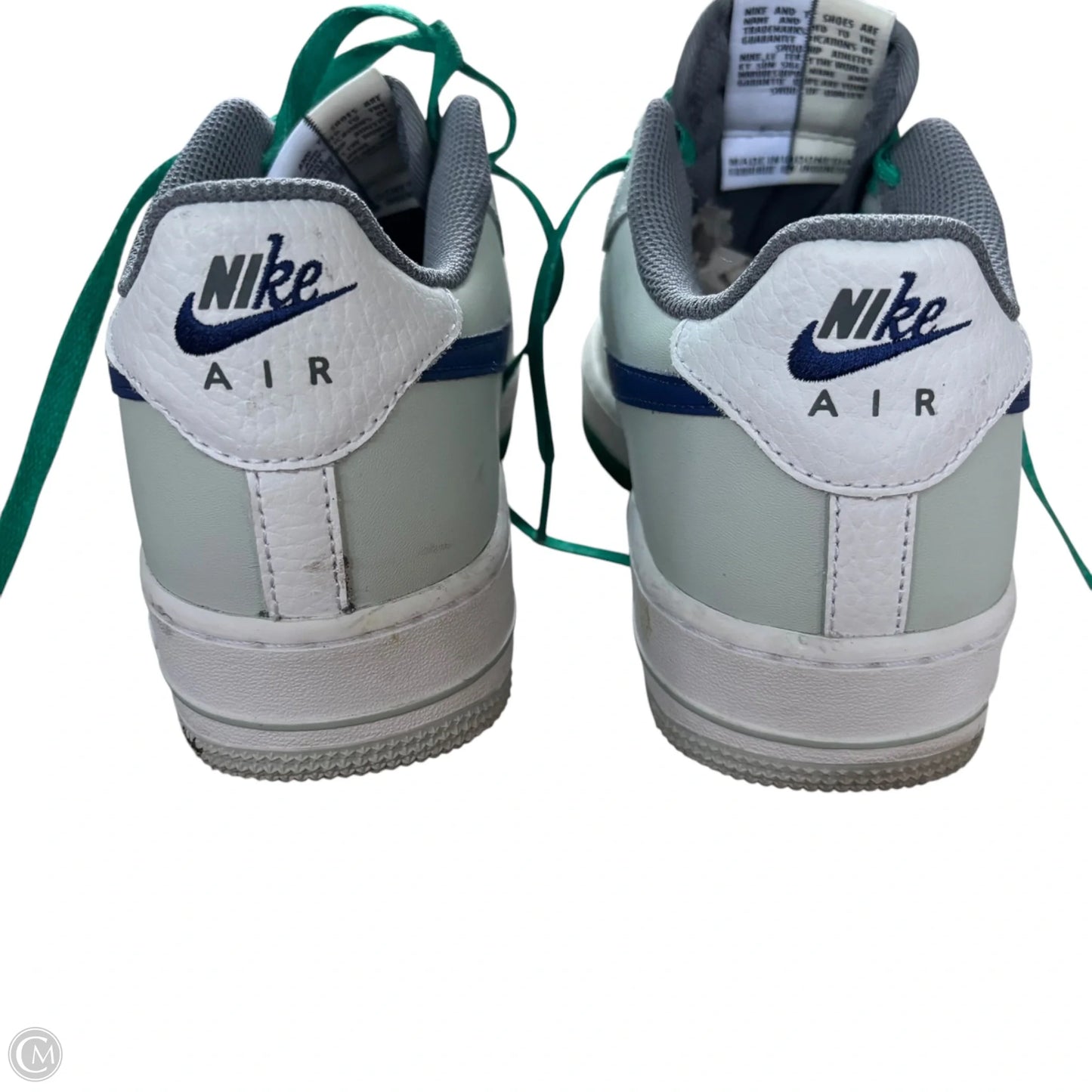 Shoes Sneakers By Nike In Green, Size: 8