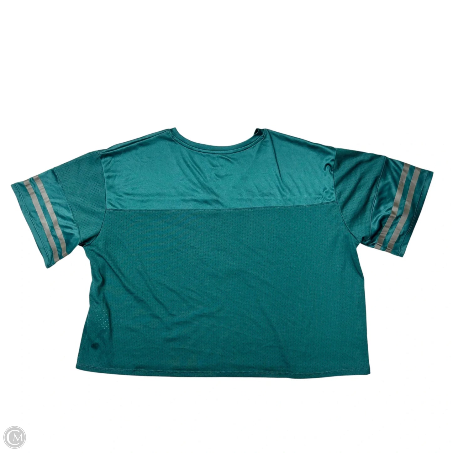 Top Short Sleeve By Csa In Green, Size: Xl
