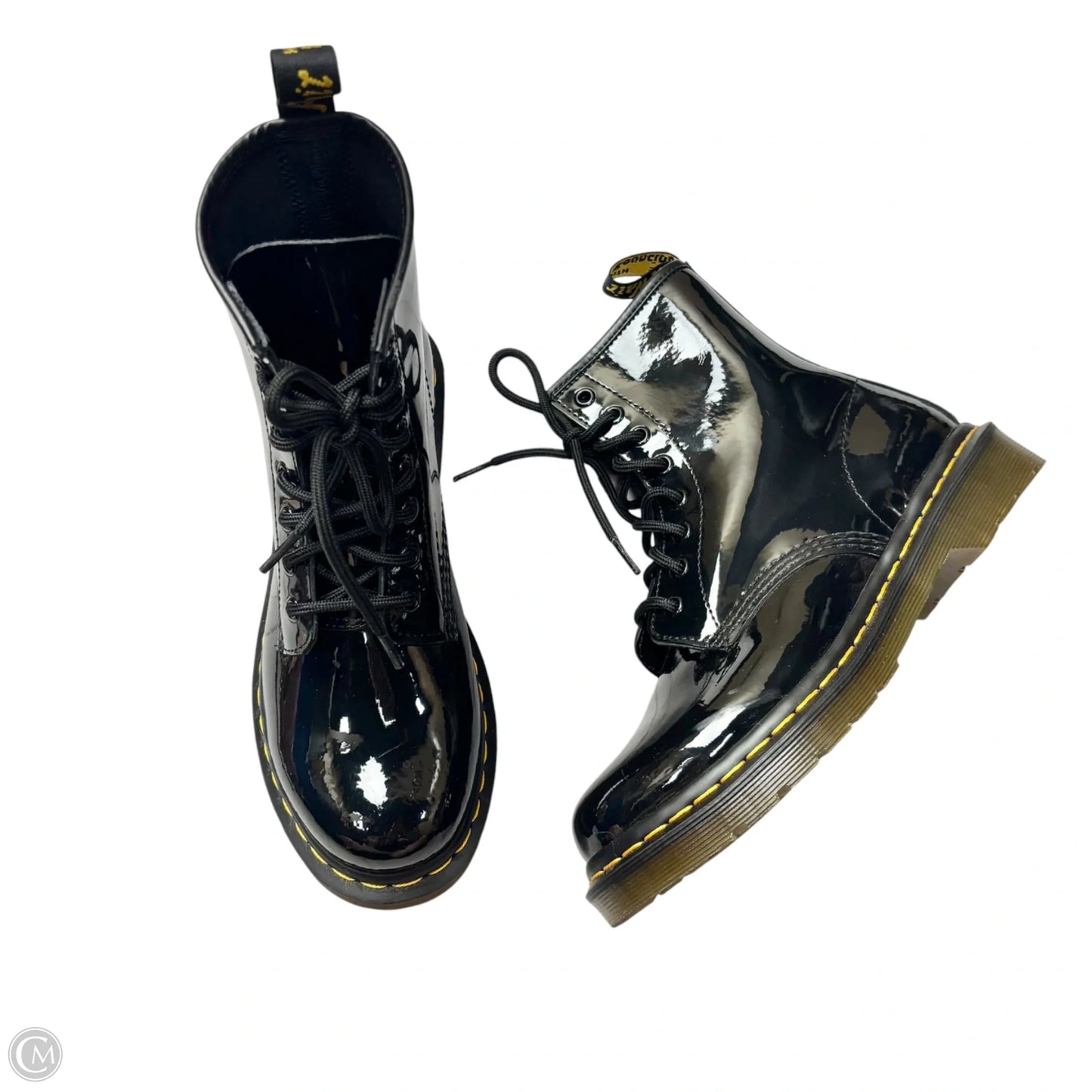 Boots Ankle Flats By Dr Martens In Black, Size: 7