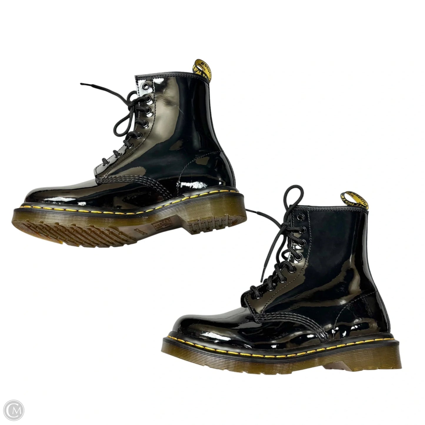 Boots Ankle Flats By Dr Martens In Black, Size: 7