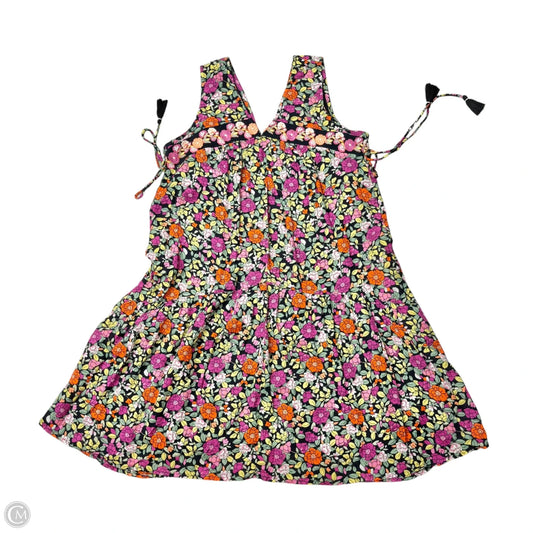 Dress Casual Short By Anthropologie In Floral Print, Size: Xs