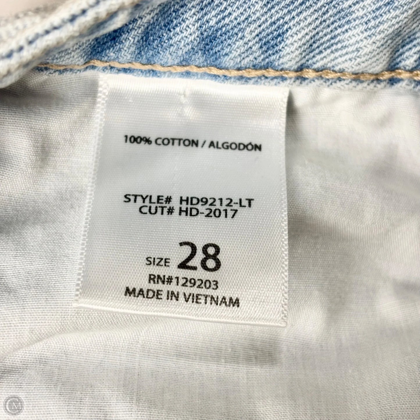 Jeans Straight By Hidden In Blue Denim, Size: 6