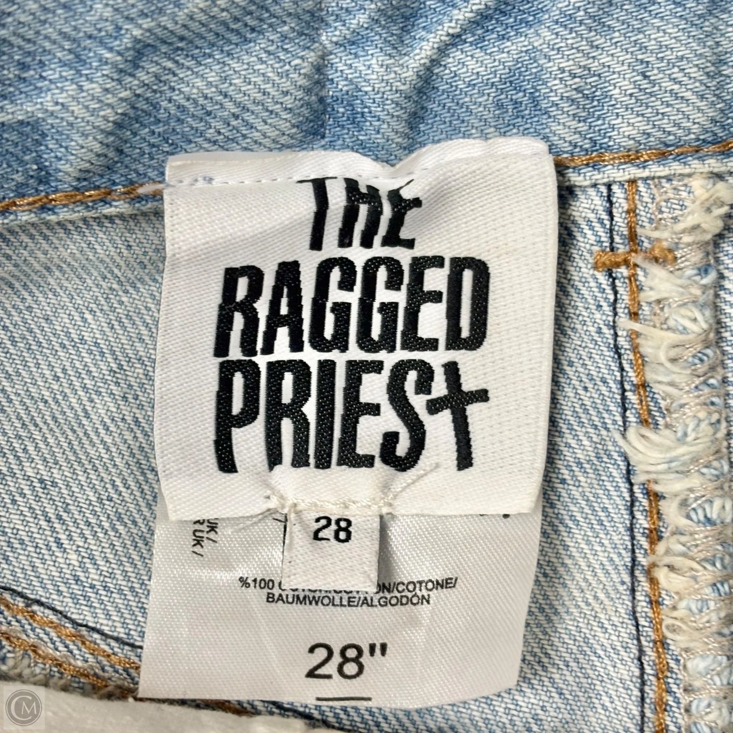 Jeans Straight By The Ragged Priest In Blue Denim, Size: 6