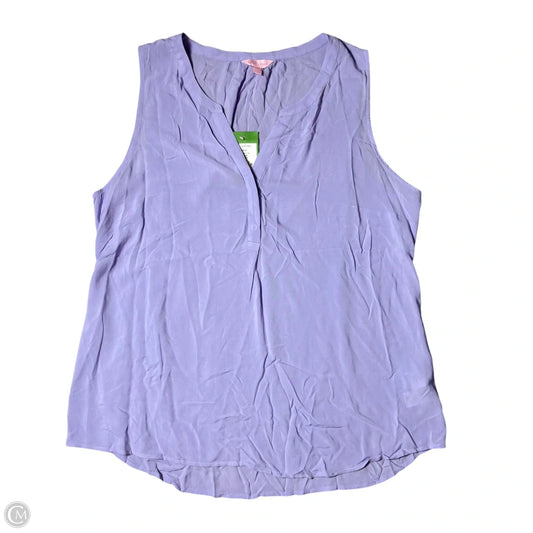 Tank Top Designer By Lilly Pulitzer In Purple, Size: Xl