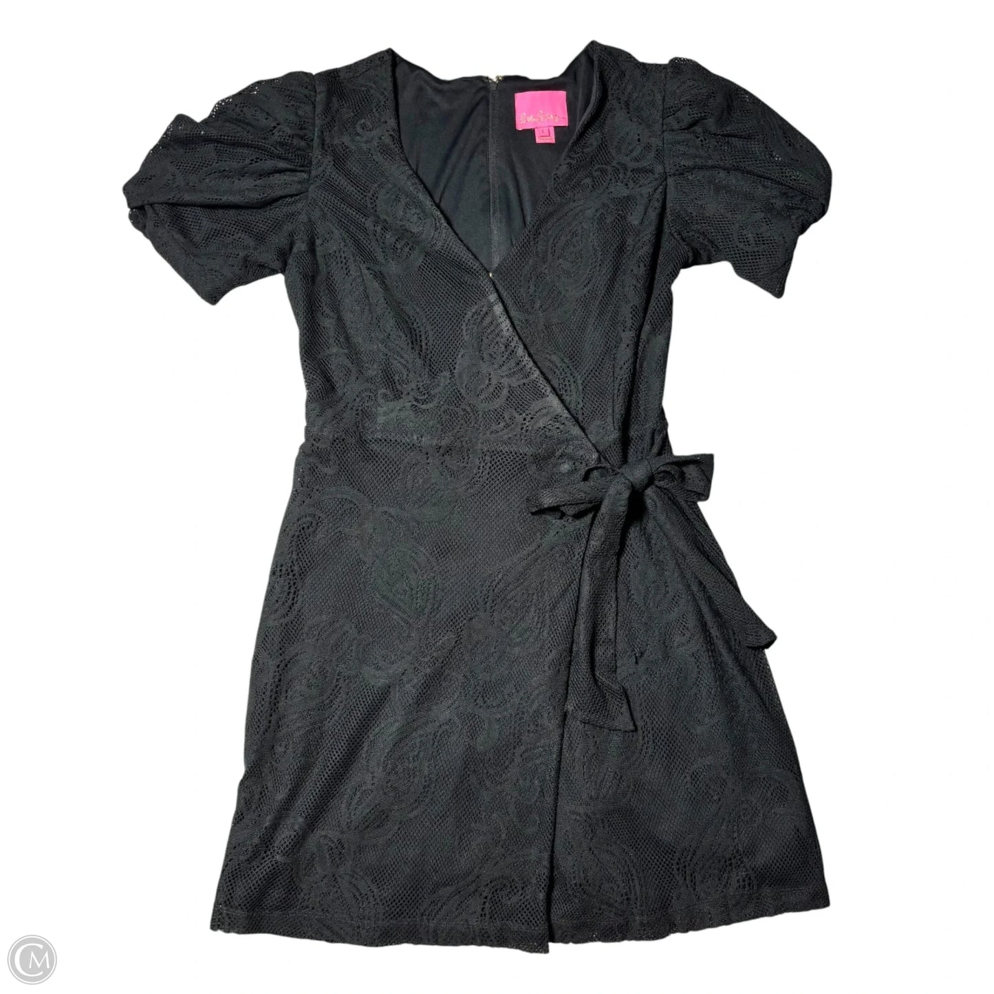 Dress Designer By Lilly Pulitzer In Black, Size: L