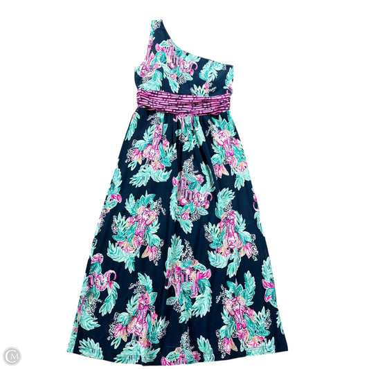 Dress Designer By Lilly Pulitzer In Blue, Size: L