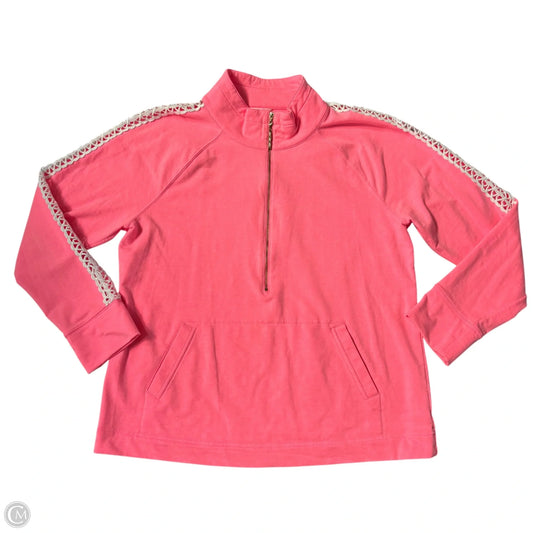 Sweatshirt Designer By Lilly Pulitzer In Pink, Size: Xl