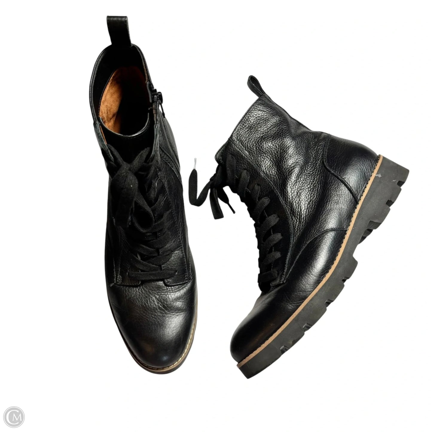 Boots Ankle Flats By Vince In Black, Size: 8.5