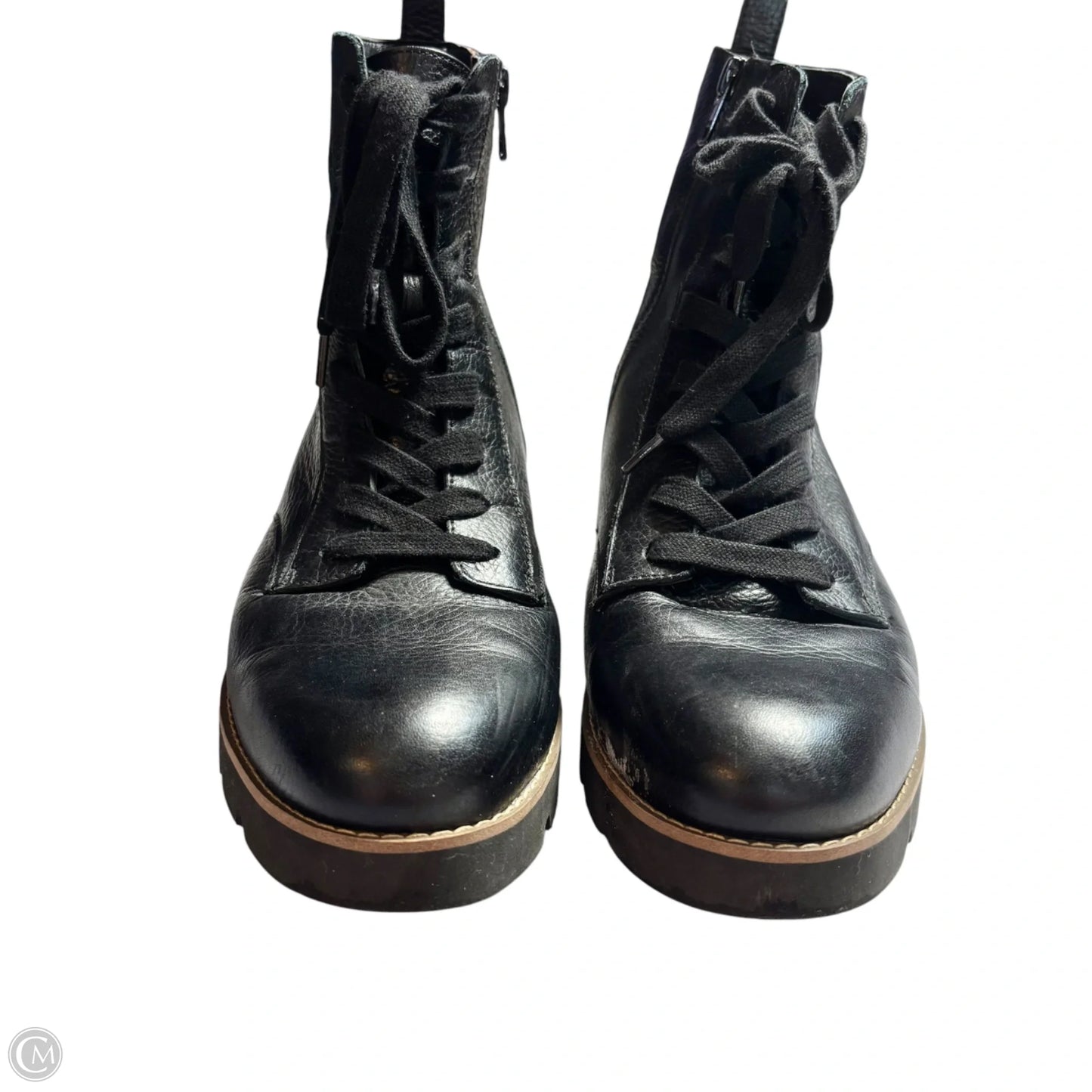 Boots Ankle Flats By Vince In Black, Size: 8.5