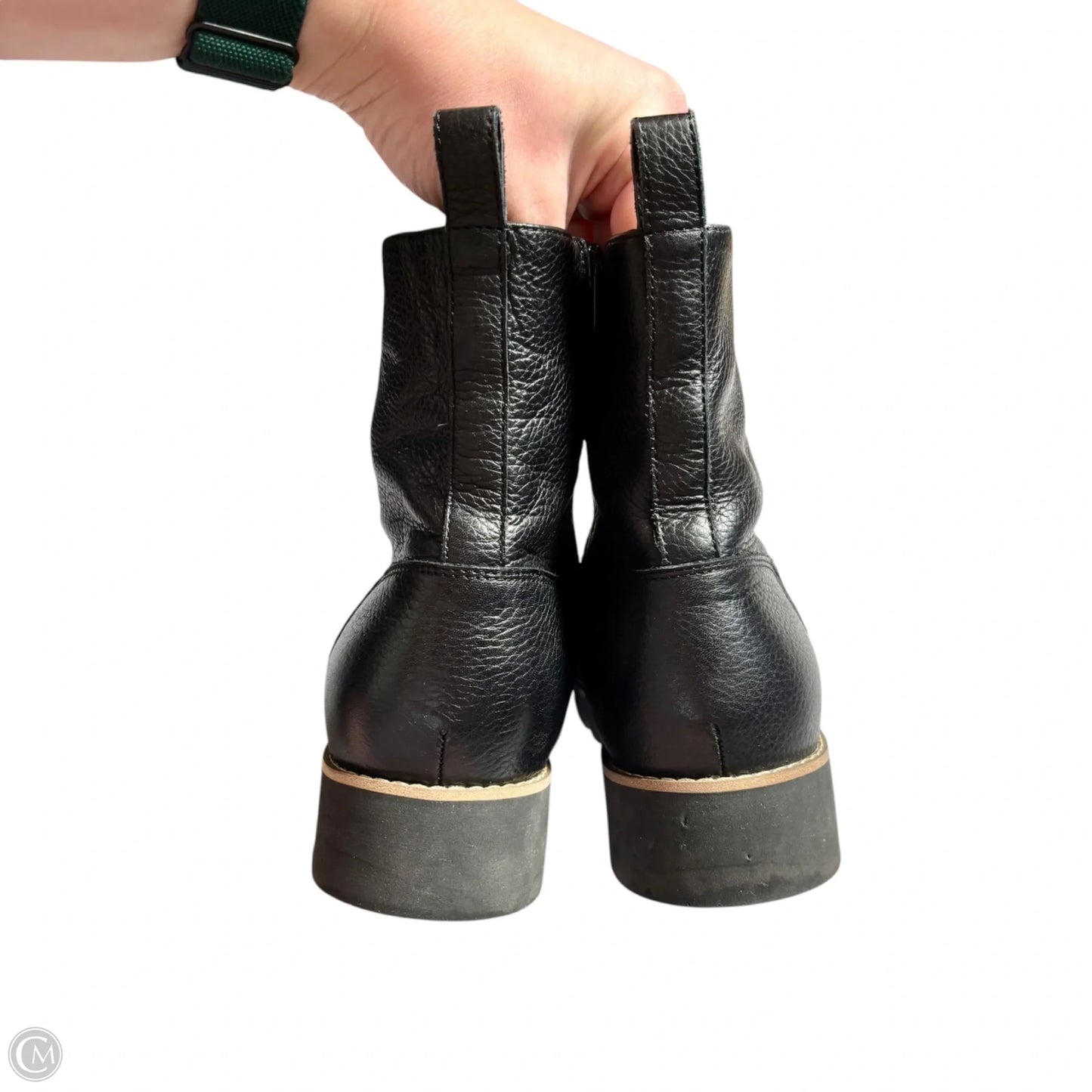 Boots Ankle Flats By Vince In Black, Size: 8.5