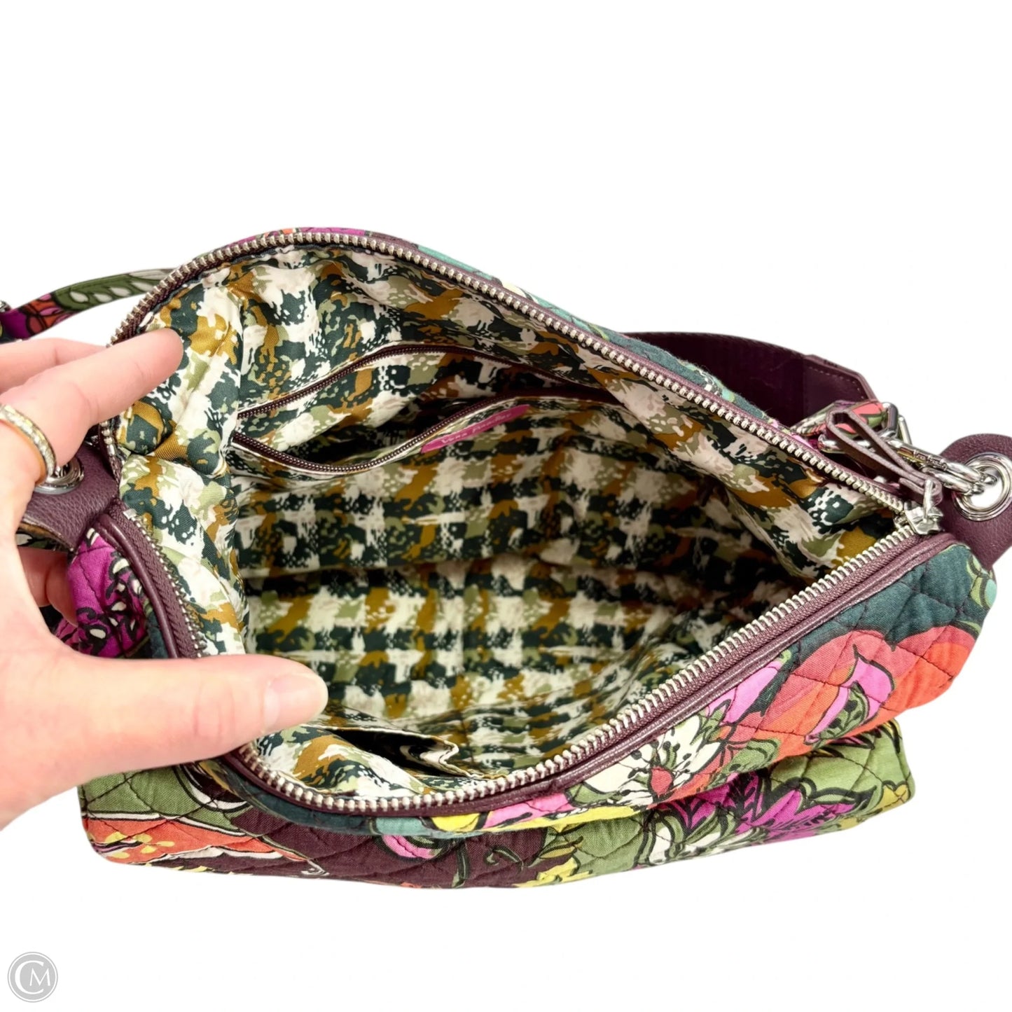 Handbag By Vera Bradley, Size: Medium