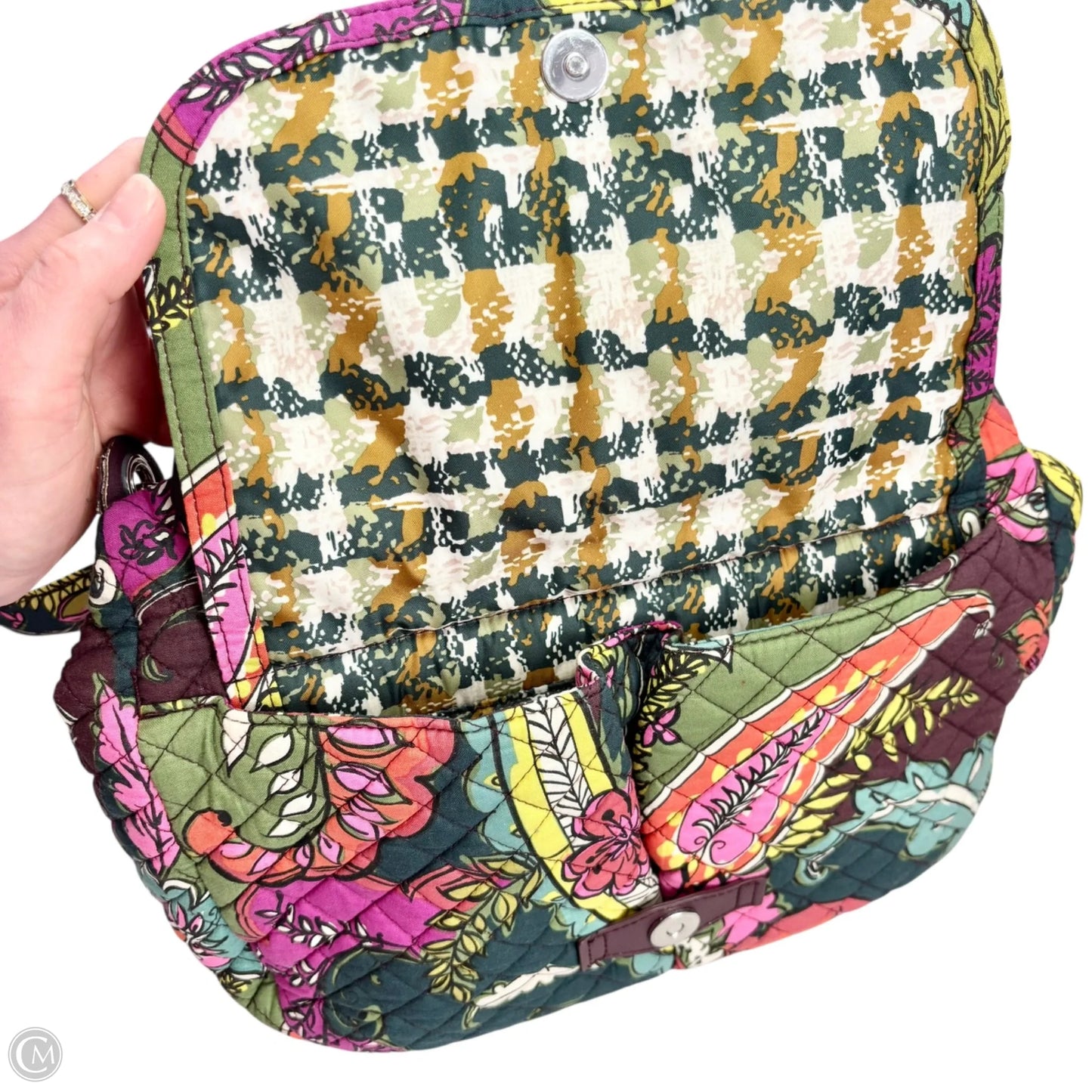 Handbag By Vera Bradley, Size: Medium