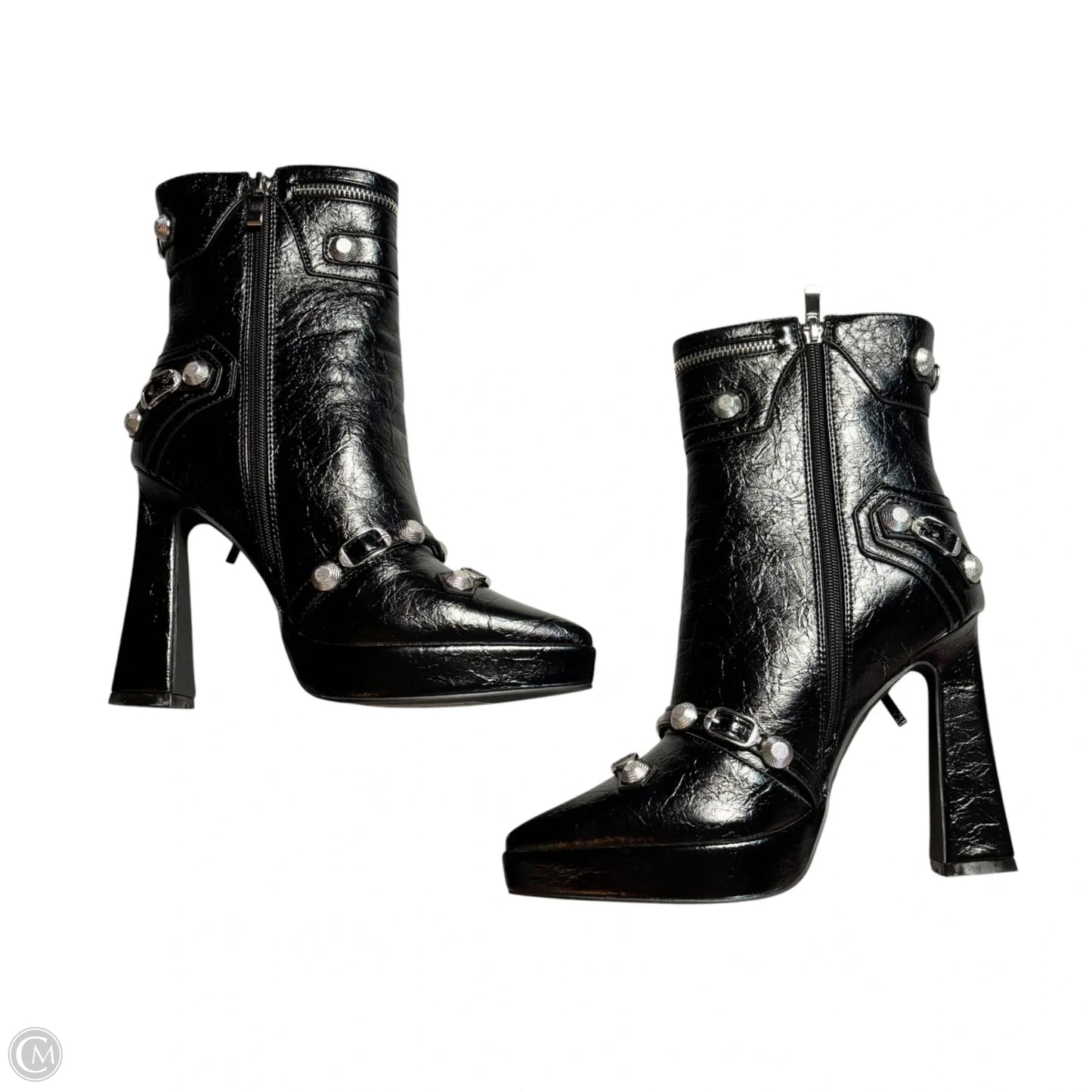Boots Ankle Heels By Azalea Wang In Black, Size: 8
