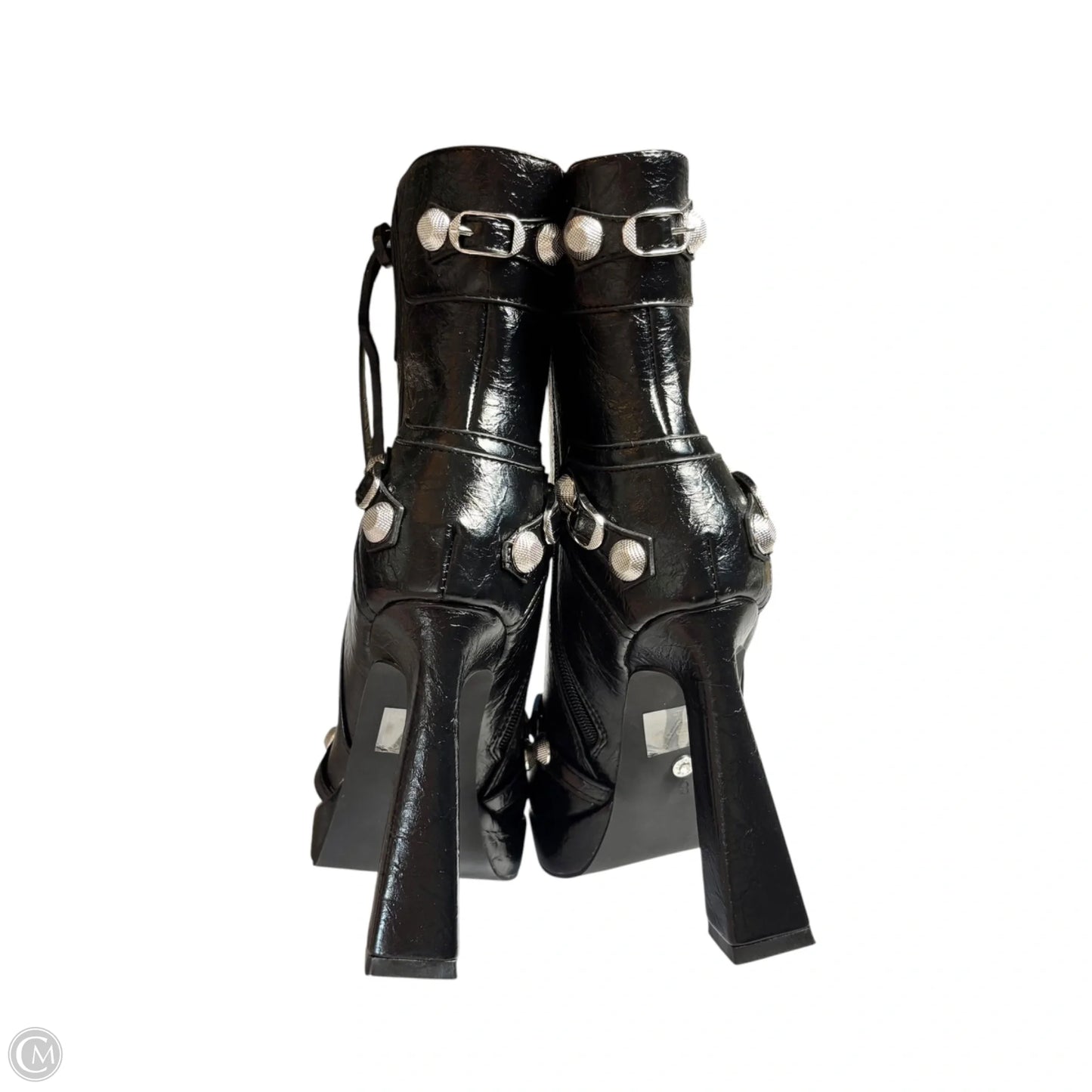 Boots Ankle Heels By Azalea Wang In Black, Size: 8