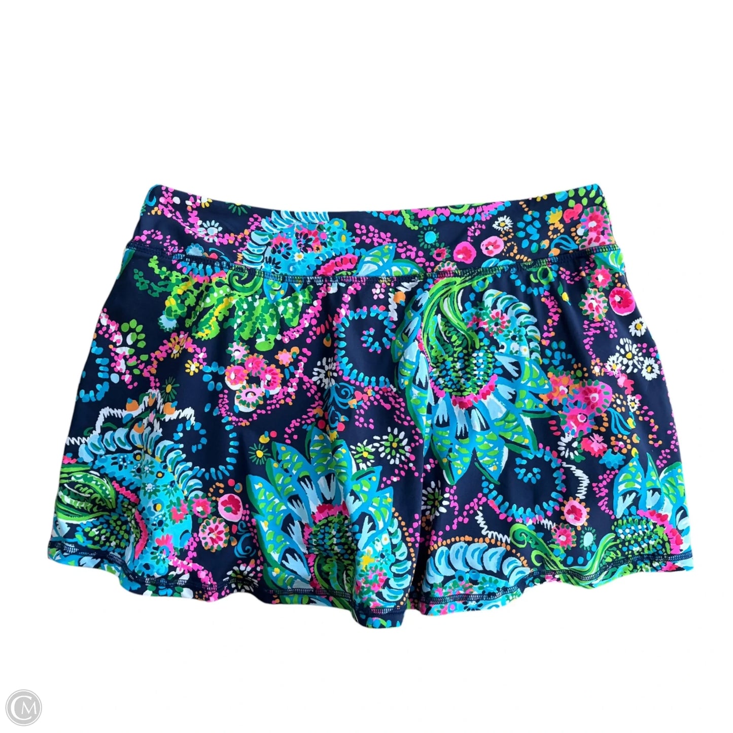 Skort Designer By Lilly Pulitzer In Blue, Size: L