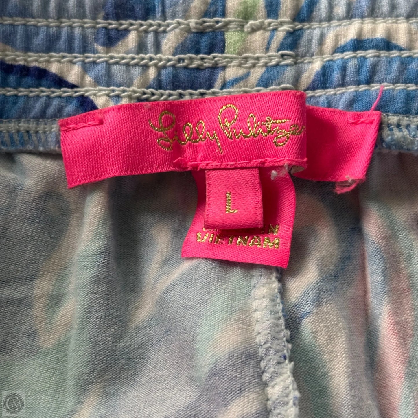 Pants Designer By Lilly Pulitzer In Blue, Size: L