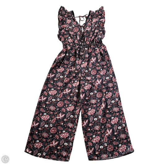 Dress Casual Maxi By Madewell In Black & Pink, Size: Xl
