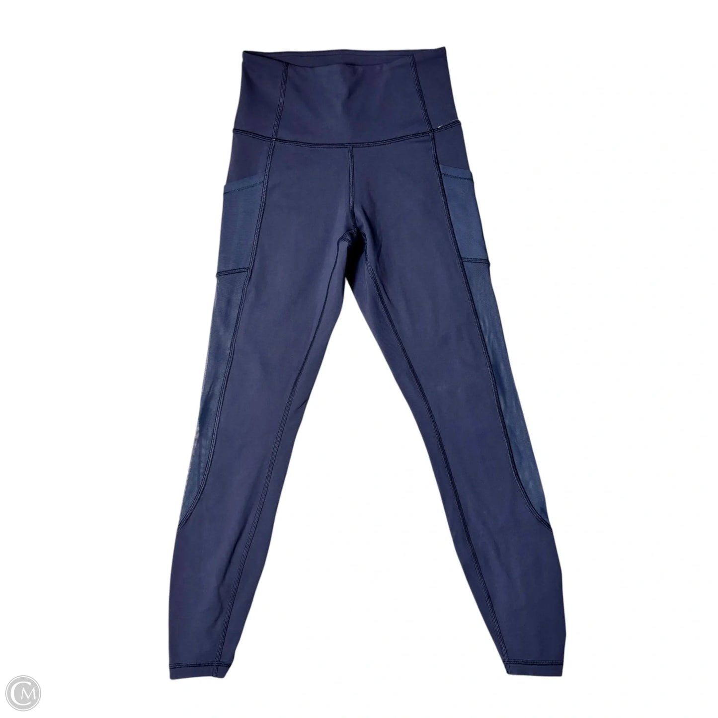 Athletic Leggings By Lululemon In Blue, Size: S