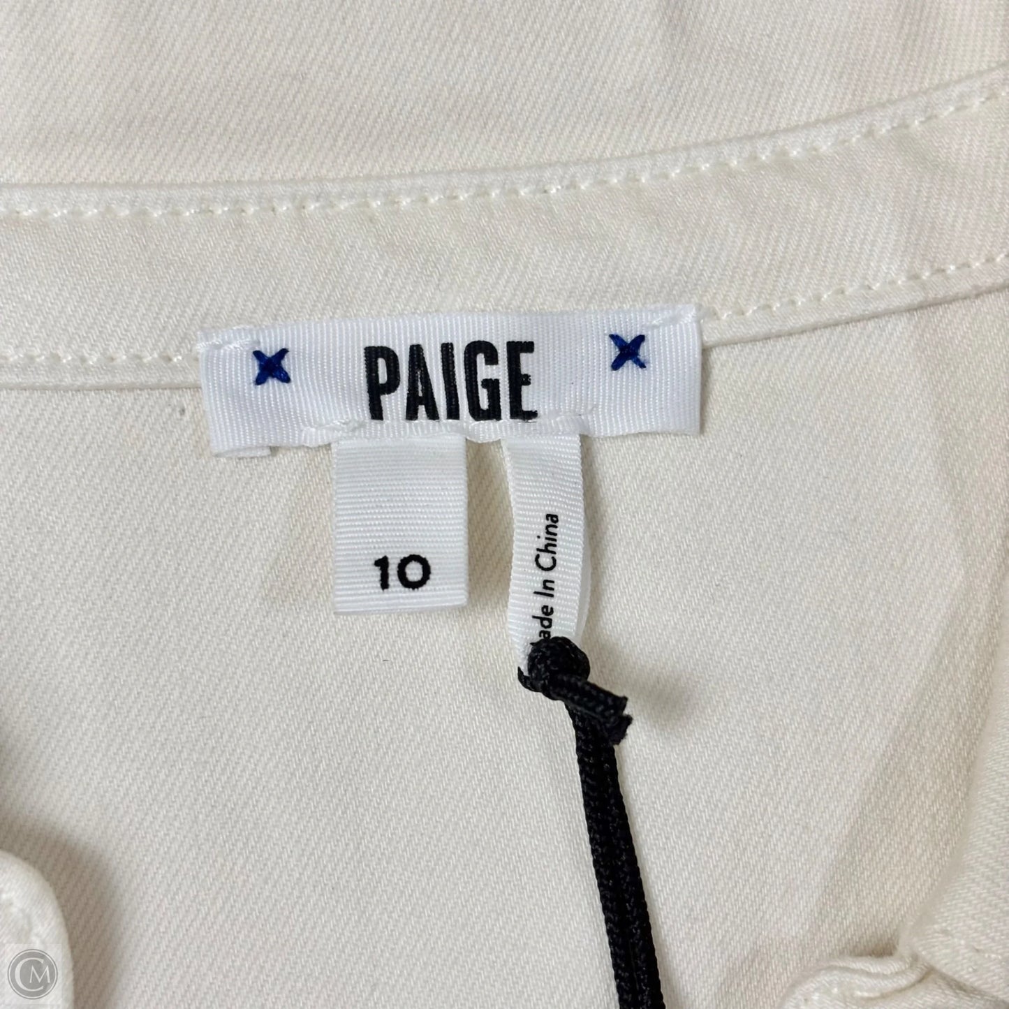 Dress Casual Short By Paige In Cream, Size: M