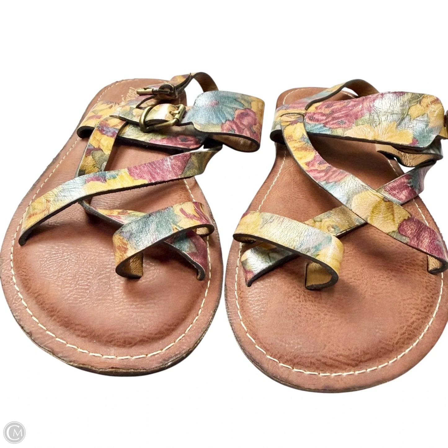 Sandals Designer By Patricia Nash In Brown, Size: 8.5