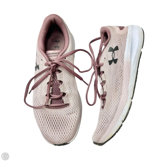 Shoes Athletic By Under Armour In Pink & White, Size: 8