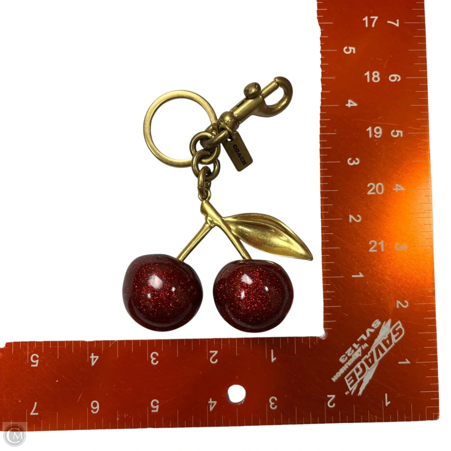 Key Chain Designer By Coach, Size: Medium