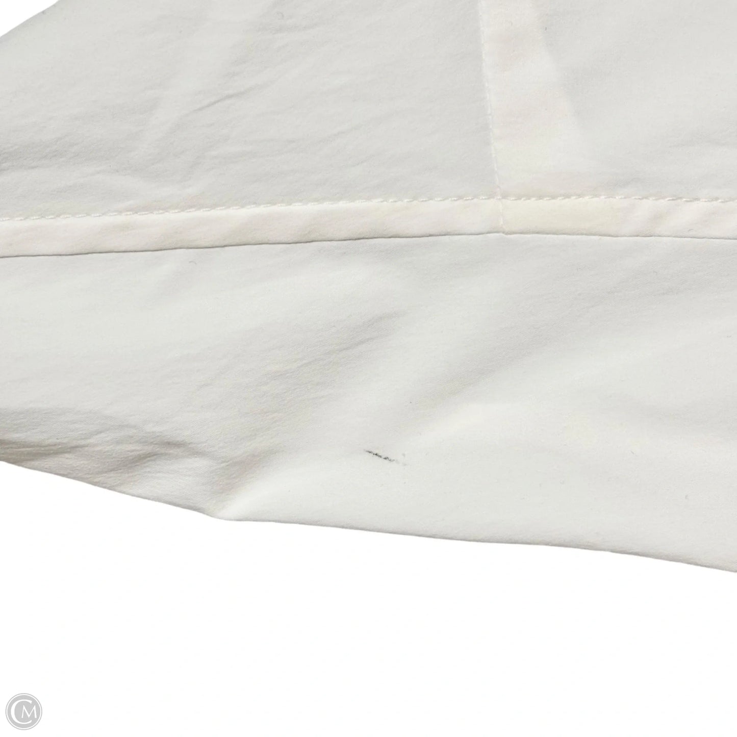 Athletic Top Long Sleeve Crewneck By Athleta In White, Size: Xl