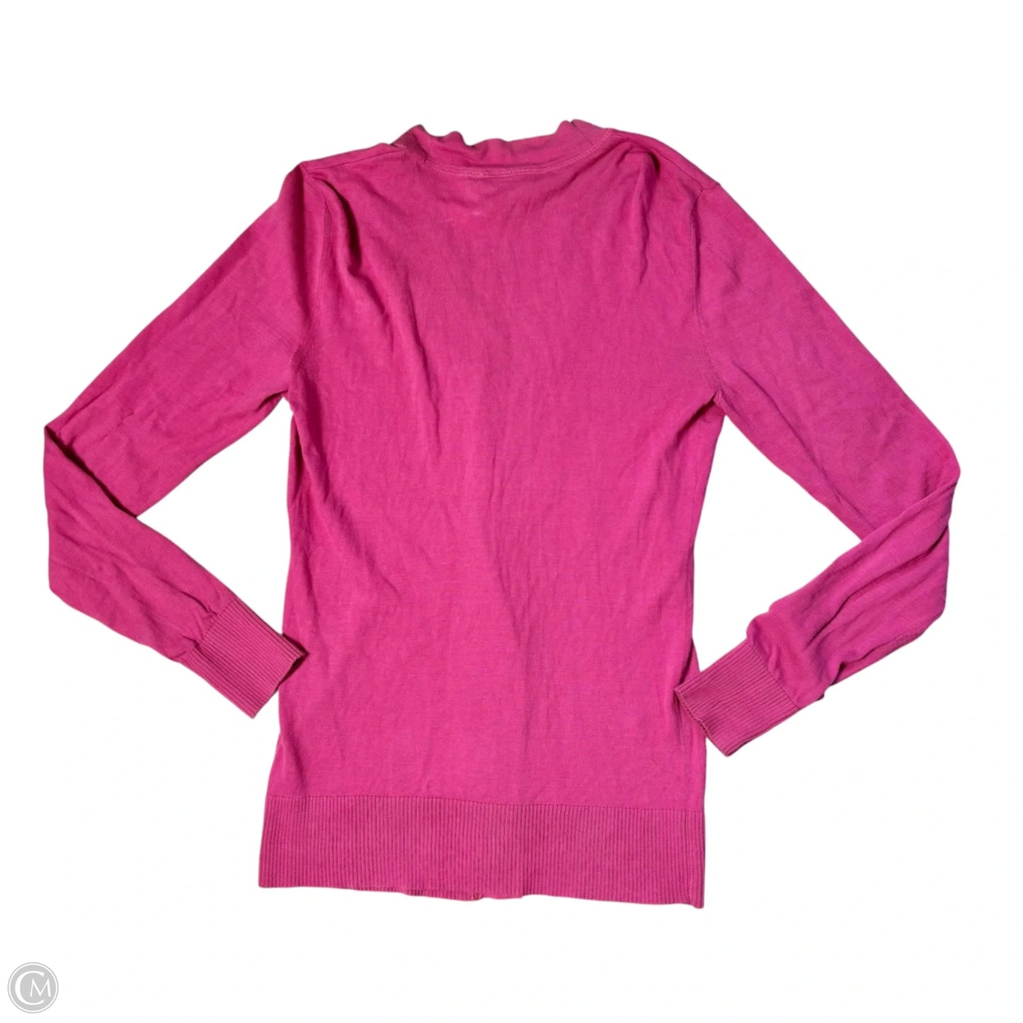 Sweater Cardigan Designer By Tory Burch In Pink, Size: Xs