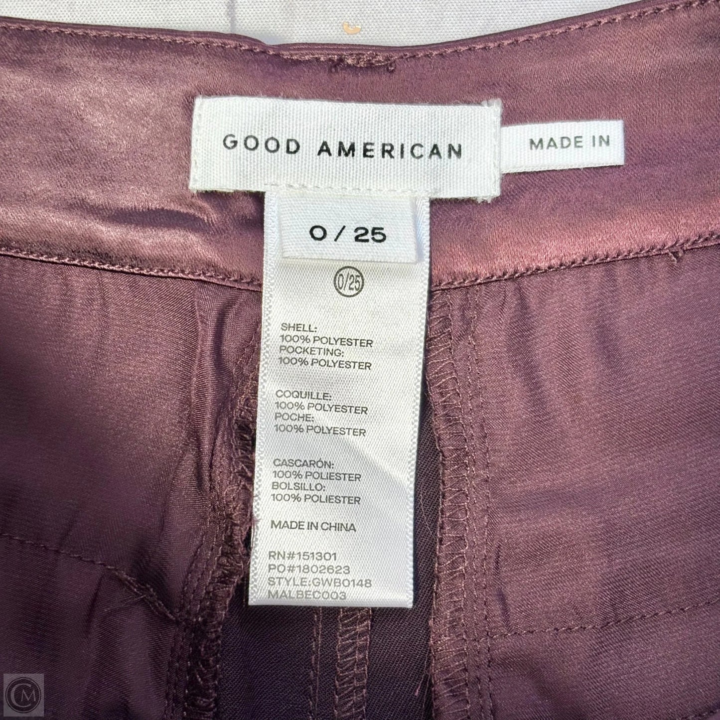 Pants Other By Good American In Red, Size: 0