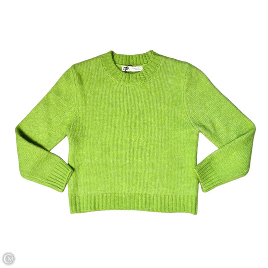Sweater By Zara In Green, Size: S