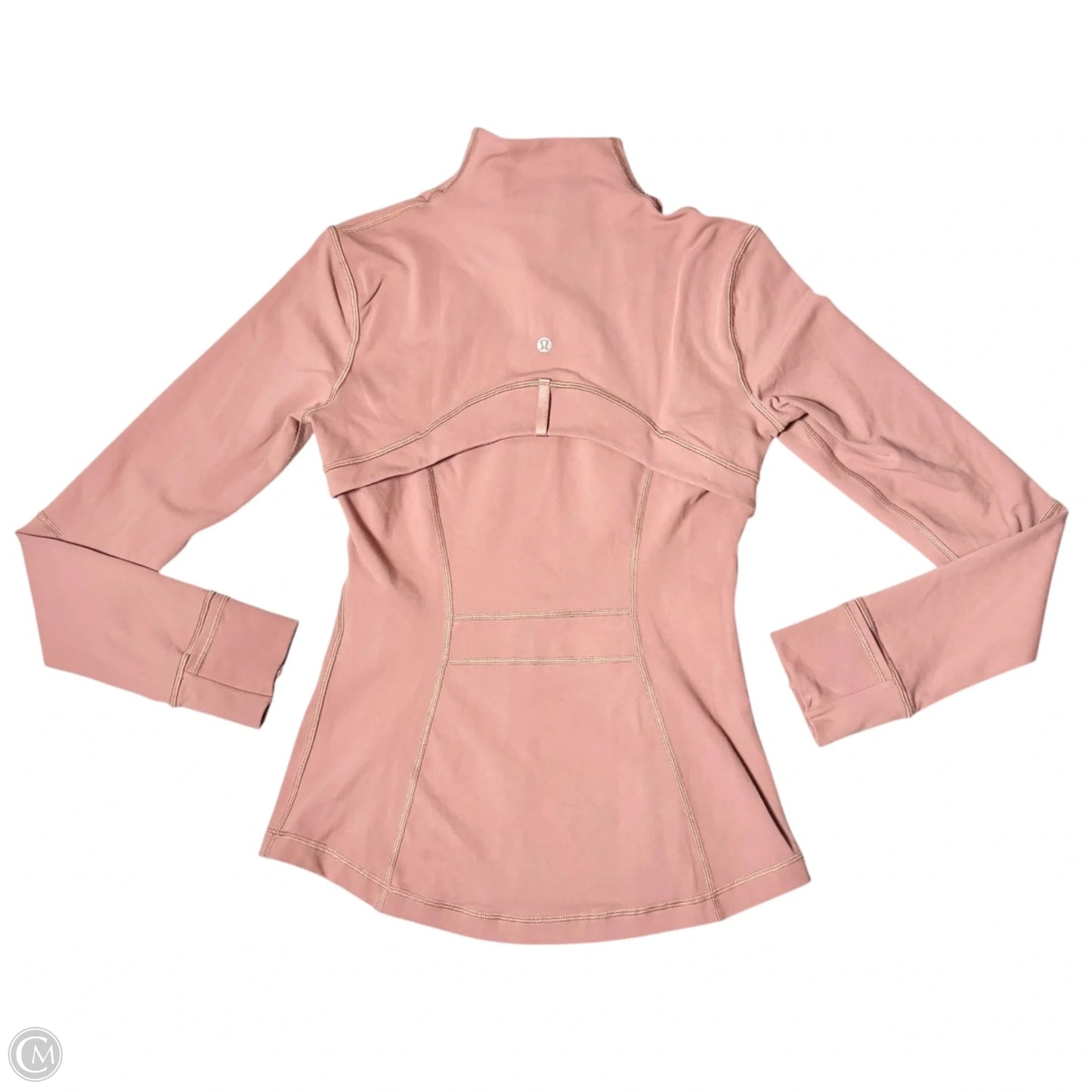 Athletic Jacket By Lululemon In Pink, Size: S
