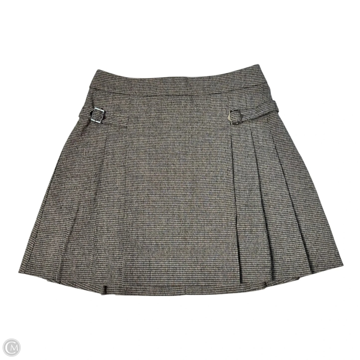 Skirt Mini & Short By Mng In Grey, Size: S