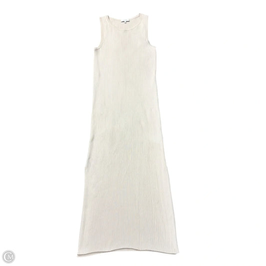 Dress Casual Maxi By Babaton In Cream, Size: S
