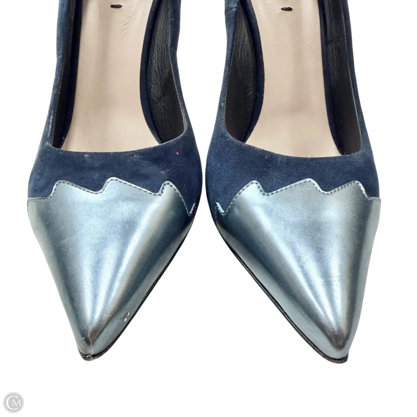 Shoes Luxury Designer By Fendi In Blue, Size: 10.5