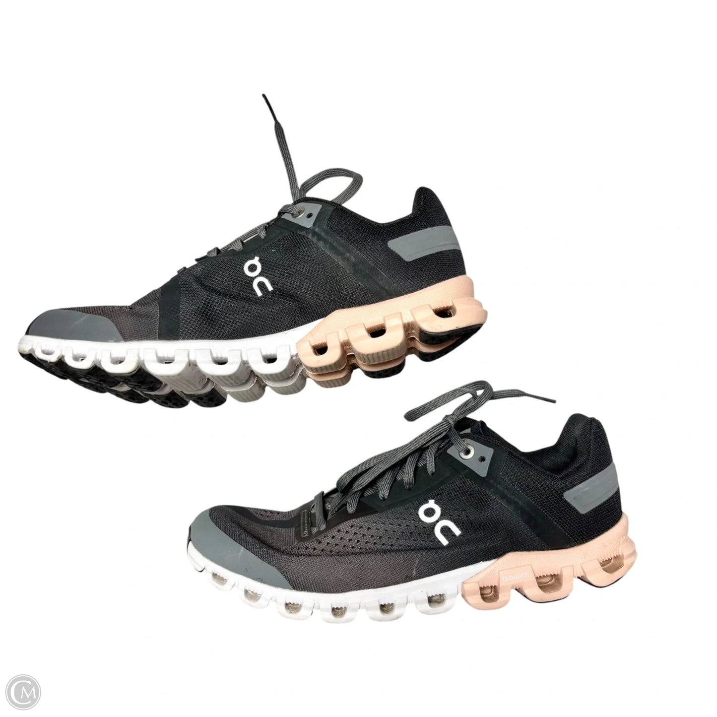 Shoes Sneakers By On Cloud In Black & Grey, Size: 7
