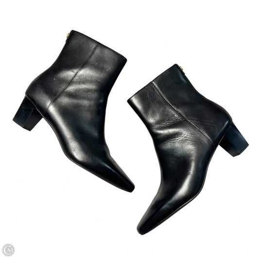 Boots Ankle Heels By Lauren By Ralph Lauren In Black, Size: 8.5