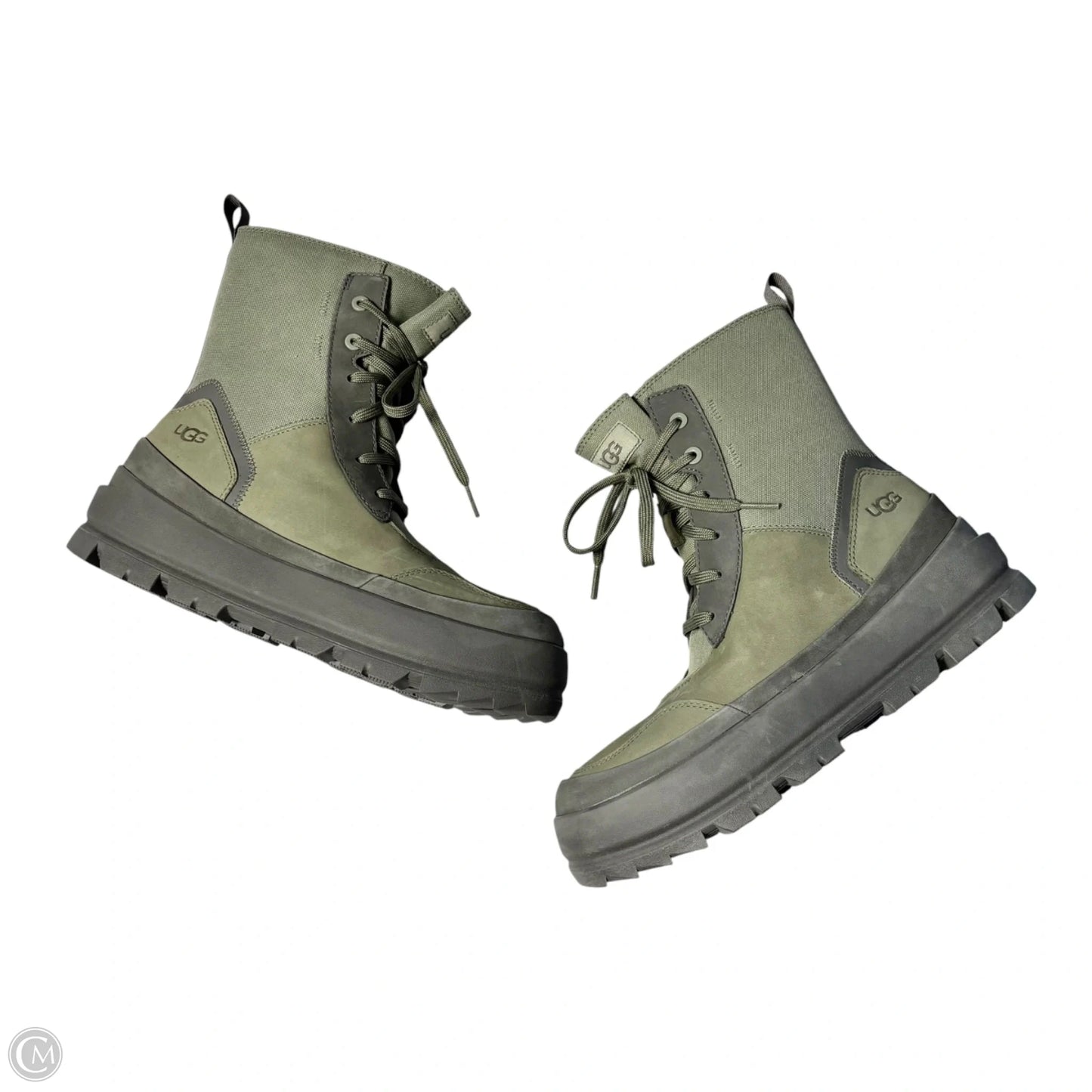 Boots Designer By Ugg In Green, Size: 8.5