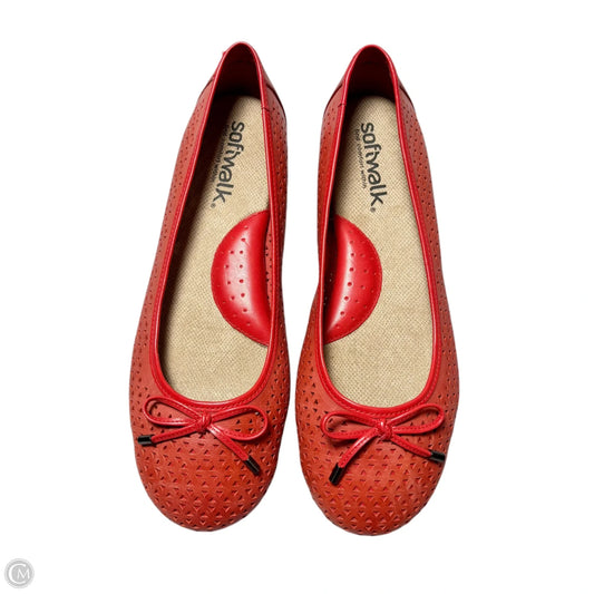 Shoes Flats By Sofiwalk In Red, Size: 10