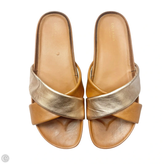 Sandals Flats By Cole-haan In Brown, Size: 10