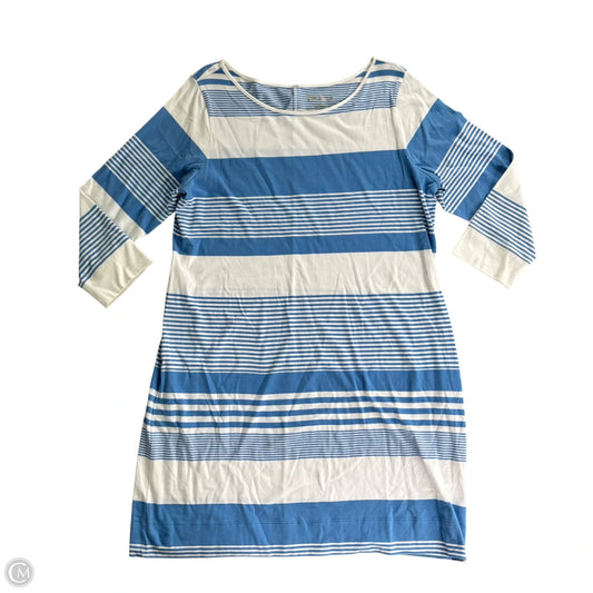 Dress Designer By Lilly Pulitzer In Blue & Brown, Size: Xl
