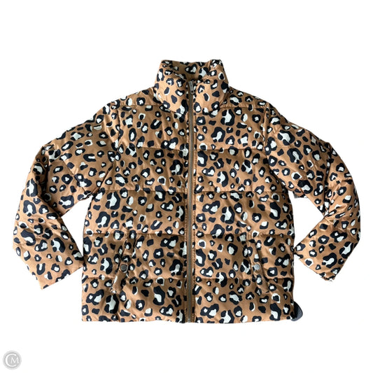 Jacket Puffer & Quilted By Who What Wear In Yellow, Size: S