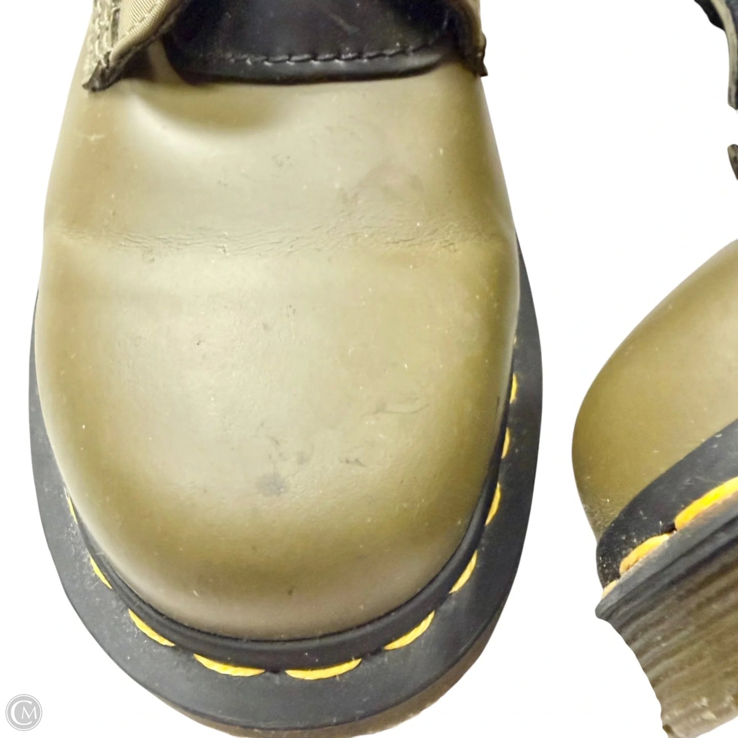Boots Combat By Dr Martens In Green, Size: 6