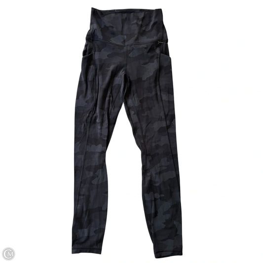 Athletic Leggings By Lululemon In Camouflage Print, Size: S
