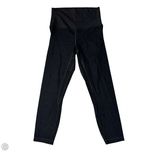 Athletic Leggings By Lululemon In Black, Size: S