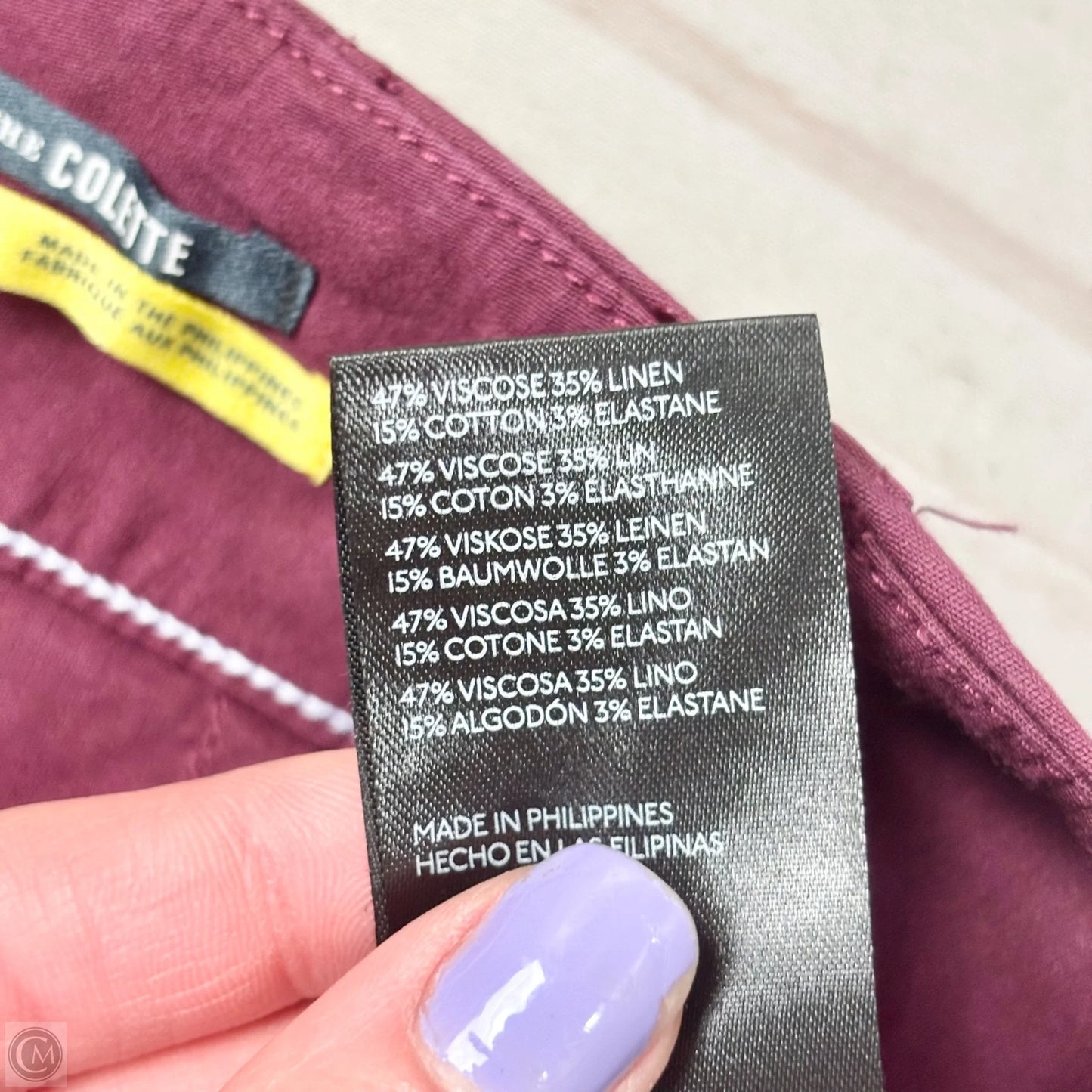 Pants Other By Maeve In Maroon, Size: 10